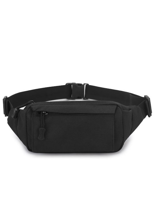 Cardinal Magazin online pentru bărbați Piele Bum Bag pentru Talie Negru