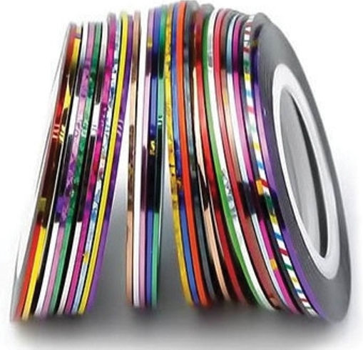AGC Nail Art Tape Colorful 1pcs