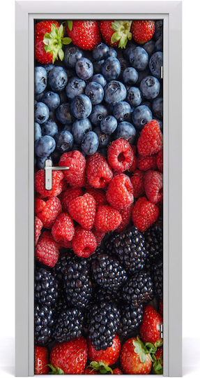 Dekorativer Aufkleber Tür Forest Fruits 85x205cm Tulup