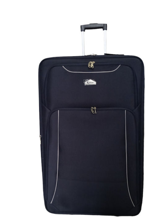 Cardinal 3600 Stoff Reisekoffer Blau mit 2 Räder