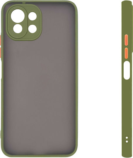 Sonique Bumper Silicone / Plastic Green (Xiaomi Mi 11 Lite / 11 Lite 5G / 11 Lite 5G NE)