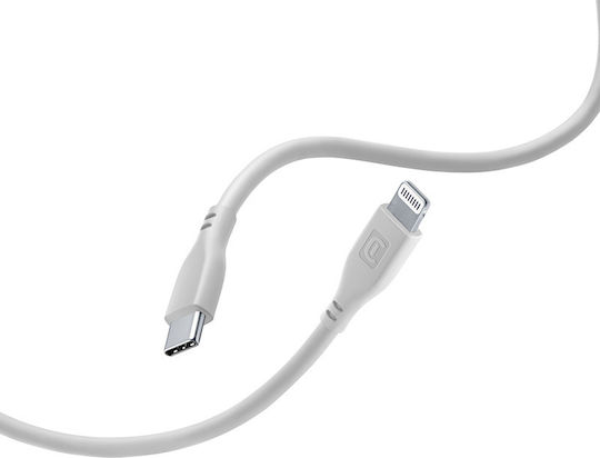 Cellular Line USB-C to Lightning Cable Γκρι 1.2m