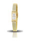 Lip Watches Women's Watch with Gold Metal Bracelet