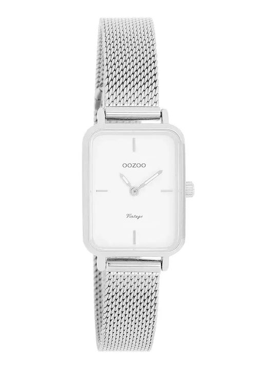 Oozoo Vintage Women's Watch with Silver Metal B...