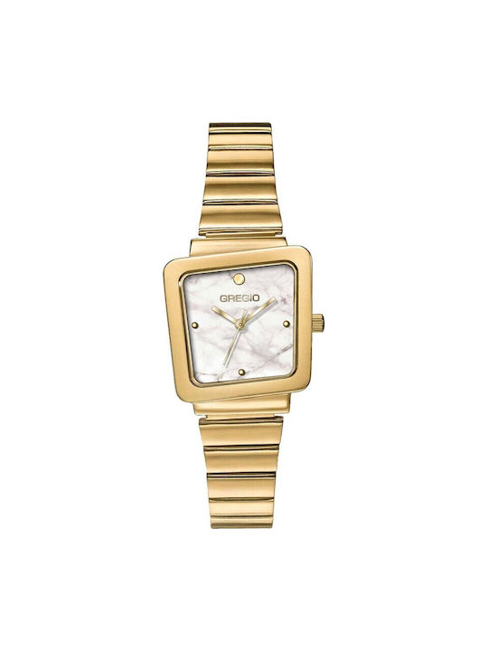 Gregio Uhr mit Gold / Gold Metallarmband