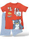 Kinder-Set mit Shorts Sommer 2Stück Orange