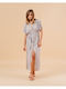 Summer Maxi Dress Blue
