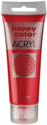 Happy Color Ακρυλικό Χρώμα Ζωγραφικής Red 75ml