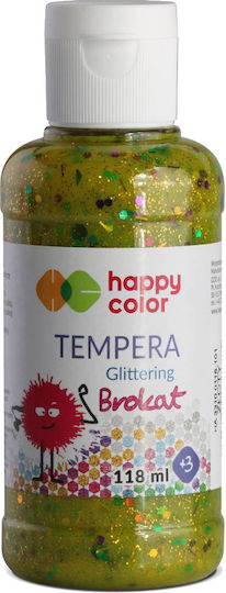 Happy Color Τέμπερα Ζωγραφικής Χρυσή 118ml