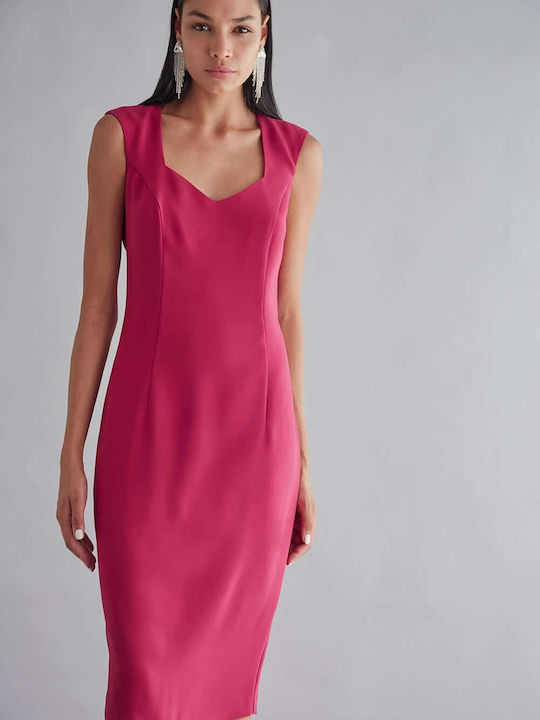 Bill Cost Dress Spaghetti Strap Pink