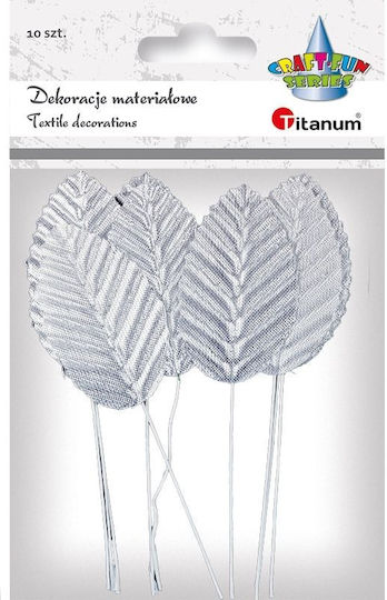 Titanum Dekoratives Element für DIY-Bastelprojekte Gray 10Stück 3x5cm.