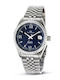 Philip Watch Women's Watch 39mm Battery with Silver Stainless Steel Bracelet