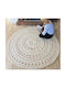 Fidelio Rug Round Ecru