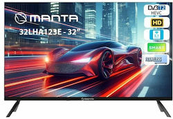 Manta Smart Τηλεόραση 32" HD Ready LED 32LHA123E (2023)