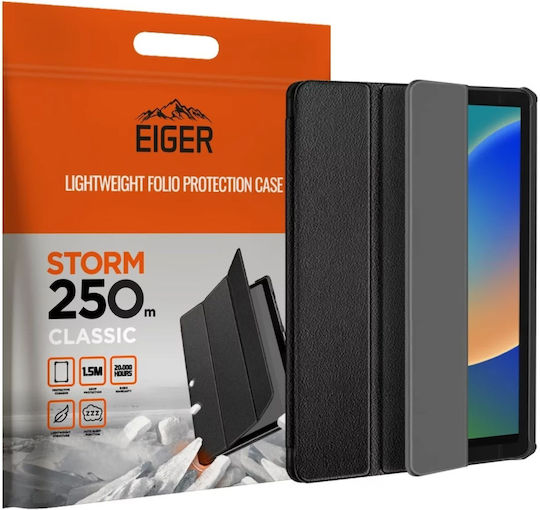 Eiger Flip Cover Schwarze (iPad 2022 10,9 Zoll)