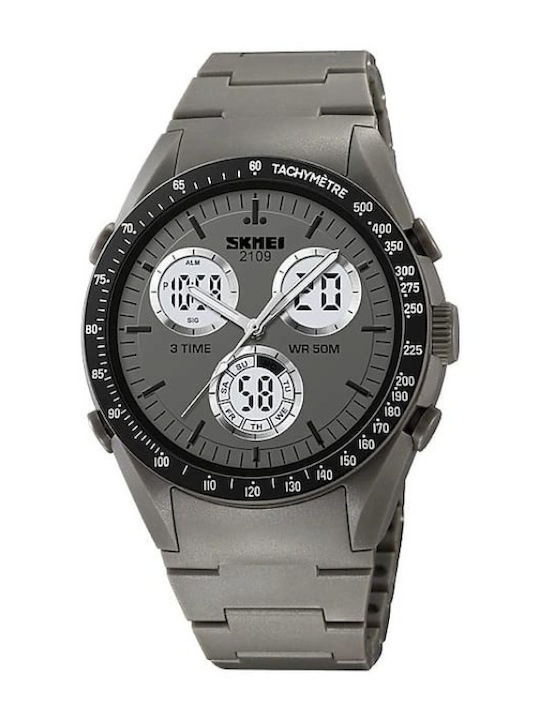 Skmei Analog/Digital Men's Watch 46mm Chronogra...