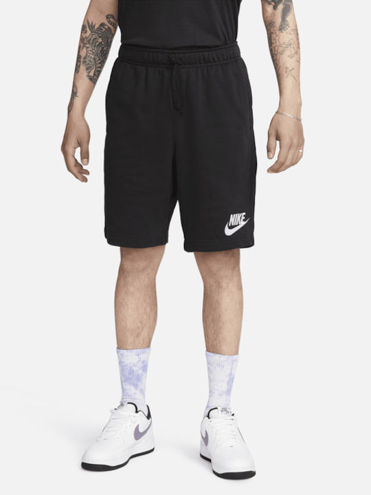 Nike Club+ French Terry Herrenshorts Black