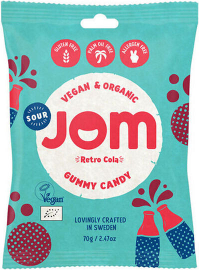 Jom Gourmet Gummies Retro Cola Χγ 70gr
