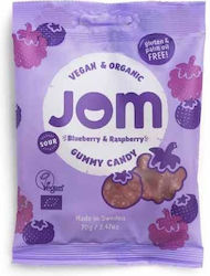 Jom Gourmet Gummies Blueberry & Raspberry 70g