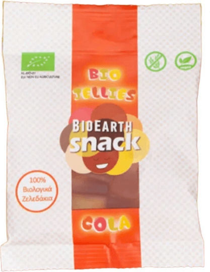 Bioearth Bio Jellies Ζελεδάκια Γεύση Cola 55gr