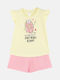 Dreams Pijama pentru copii Yellow/pink