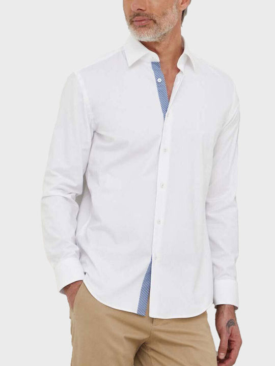Hugo Boss Men's Shirt Cotton White