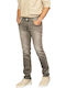 Herren Jeanshose Elastisch mit Regular Passform Medium Gray Denim