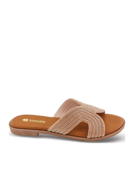 Blondie Sandale Casual Damă Aur