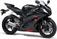 Motorcycle Plastic Set Red 1pcs