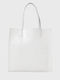 Croccon Women's Bag Shopper Shoulder White