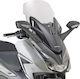 Kappa Moto Vizieră transparentă motocicletă pentru Honda Forza 125 KD1187ST