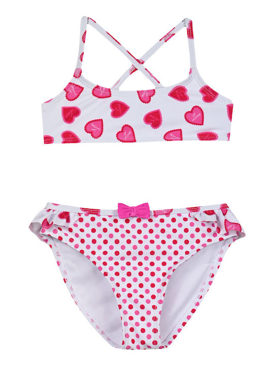 Energiers Costum de baie pentru copii Bikini White