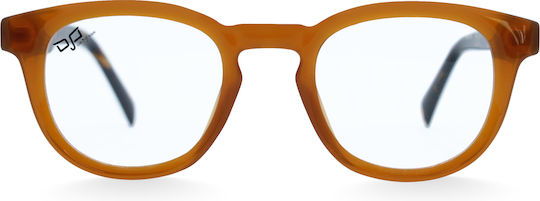 OJO Sunglasses Men's Acetate Orange Prescription Eyeglass Frame 28OSI30281