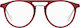 Levi's Acetate Prescription Eyeglass Frame Red LV1001 3KJ
