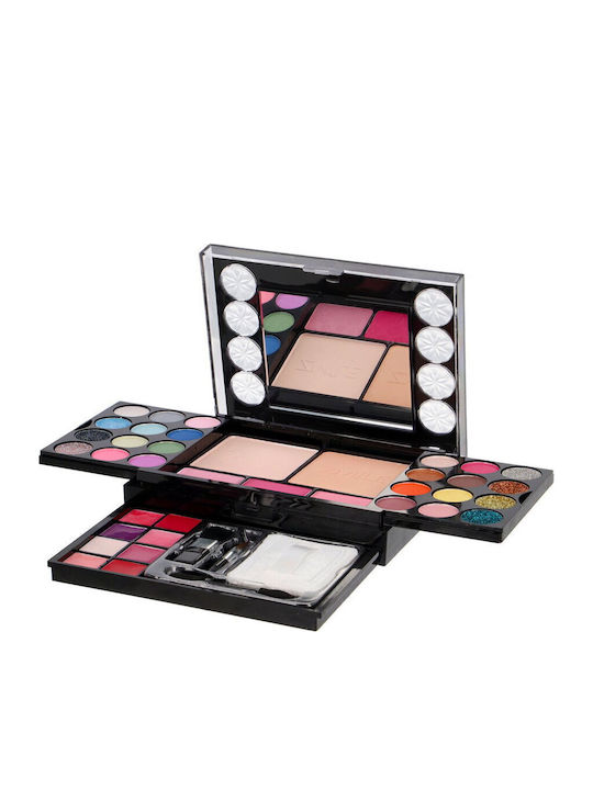 Zmile Cosmetics Diamonds Makeup Palette for Face, Eyes & Lips 43.7gr