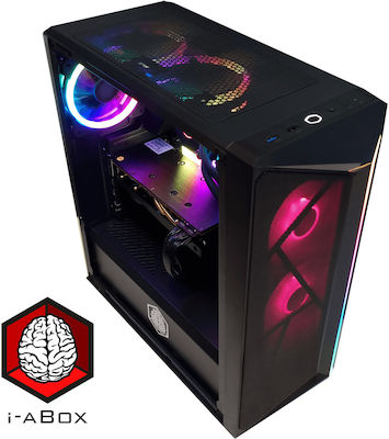 i-aBox Entry lvl v3i Pro Max Gaming Desktop PC (Ryzen 7-5700X/32GB DDR4/512GB SSD + 1TB SSD/GeForce RTX 4060/W11 Home)