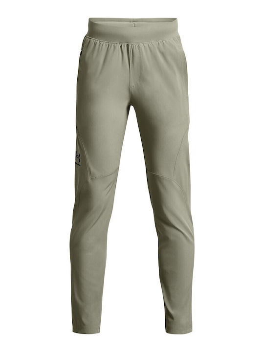 Under Armour Παιδικό Παντελόνι Φόρμας Πράσινο T...