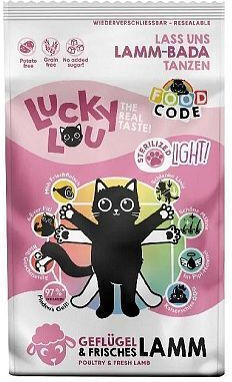 Lucky Lou Ξηρά Τροφή για Στειρωμένες Γάτες με Πουλερικά / Αρνί 0.75kg