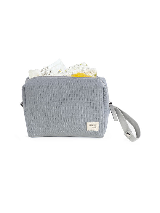 Walking Mum Baby Toiletry Bag Gray