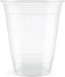 50άδα Disposable Plastic Drinkware Transparent 360ml 50pcs