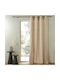 Am.Pm Curtain with Grommet Beige 350048885_14352_48 140x350cm