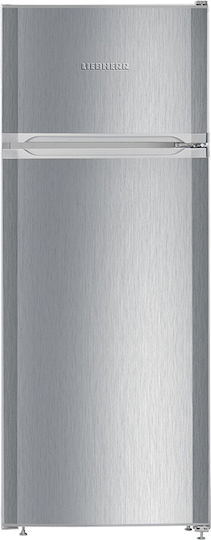 Liebherr Ψυγείο Δίπορτο 234lt Υ140.1xΠ55xΒ63εκ. Inox CTele 2531