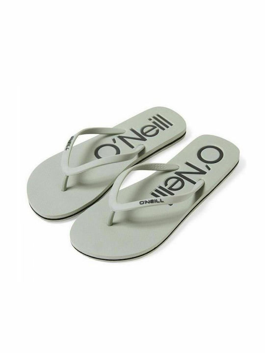 O'neill Profile Logo Frauen Flip Flops in Grün Farbe