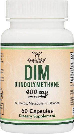 Double Wood DIM Diindolylmethane 200mg 60 κάψουλες