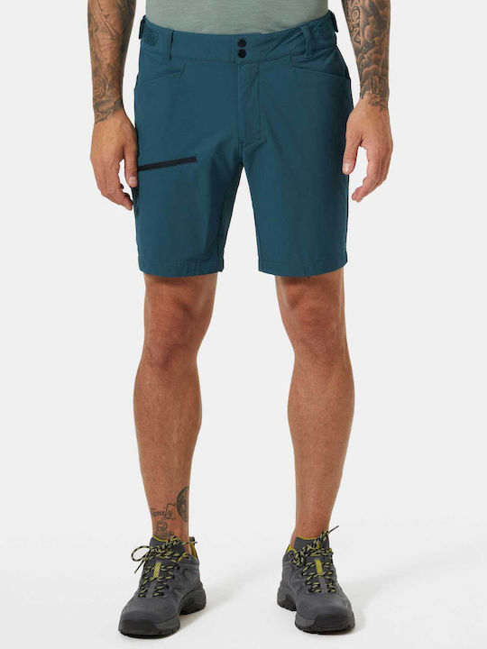 Helly Hansen Ανδρικό Κοντό Παντελόνι Πεζοπορίας Μπλε