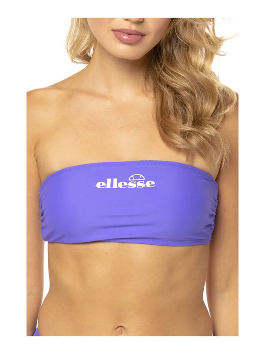 Letti Strapless Bikini Top Μωβ
