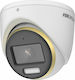 Hikvision DS-2CE70DF3T-LMFS CCTV Cameră de Supraveghere Full HD 1080p Rezistentă la apă cu Microfon și Lentilă 2.8mm