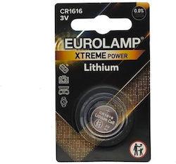 Eurolamp Μπαταρία Λιθίου CR1616 3V 1τμχ