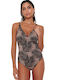 Bluepoint One-Piece Swimsuit Brown