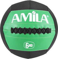 Amila Μπάλα Wall 6kg σε Πράσινο Χρώμα